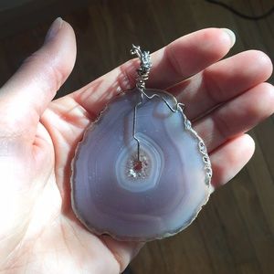 Amethyst necklace
